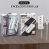 Củ sạc 5in1 PD66W 2 cổng USB và cáp Type C ngắt tự động, sạc nhanh đa năng cho điện thoại máy tính bảng, giá 96.000₫ 7