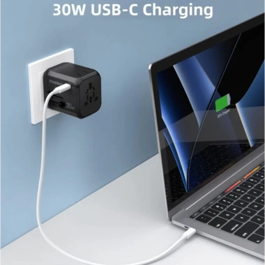 Củ sạc du lịch đa năng PD30W Saigon Outdoor - Sạc nhanh 30W, an toàn, chỉ 419k 3