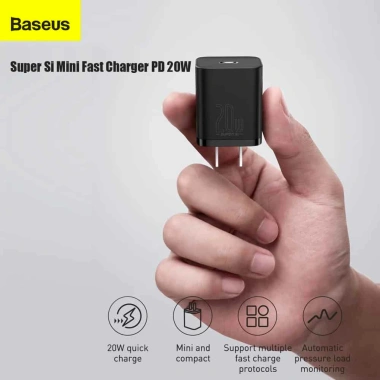 Củ sạc nhanh 20W Baseus chính hãng - PD 20W cho iPhone 14/13/12/11, giá 195.000 VND
