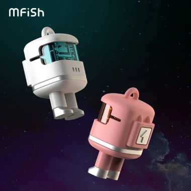 Củ sạc nhanh 20W Mfish Space 05 Phi Hành Gia - Siêu tốc, giá chỉ 135k giảm từ 175.5k 3