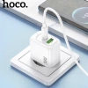 Củ sạc nhanh 30W Hoco CS55A 2 cổng Type-C và USB, chuyển đổi đa năng, giảm giá 20% 3