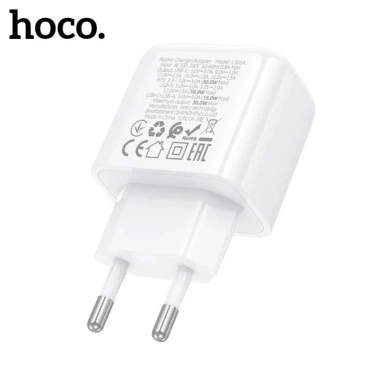 Củ sạc nhanh 30W Hoco CS55A 2 cổng Type-C và USB, chuyển đổi đa năng, giảm giá 20% 4