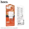 Củ sạc nhanh 30W Hoco CS55A 2 cổng Type-C và USB, chuyển đổi đa năng, giảm giá 20% 10