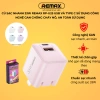 Củ sạc nhanh 33W Remax RP-U25 USB & Type‑C công nghệ GaN, chống cháy nổ, an toàn, giảm giá 229k