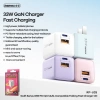 Củ sạc nhanh 33W Remax RP-U25 USB & Type‑C công nghệ GaN, chống cháy nổ, an toàn, giảm giá 229k 2