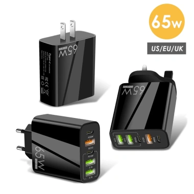 Củ Sạc Nhanh 65W PD USB-C cho MacBook, iPhone, iPad, Huawei, Xiaomi, Samsung - Đa Dụng 7