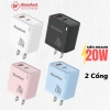 Củ sạc nhanh Basefast 20W 2 cổng, chống quá tải nhiệt, hỗ trợ Samsung, Xiaomi, Oppo Giá 150.000₫ 9