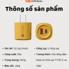 Củ sạc nhanh PD20W Akina an toàn cho điện thoại - không nóng, chống cháy nổ, 59.000đ 6