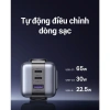 Củ sạc nhanh Robot 65W UGREEN GaN CD361 - Sạc 3 thiết bị cùng lúc, LCD hiển thị, bảo hành 18 tháng - Giá ưu đãi 638.999₫ 6