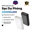 Củ Sạc Nhanh X041P 20.000mAh Chính Hãng Dây, Chứng Nhận, BH 12 Tháng, Tối Giản