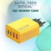 Củ Sạc Siêu Nhanh 120W/65W PD USB-C 5.0, Tương Thích iPhone 14/13/12, Samsung, Xiaomi, Huawei - Giá chỉ 47.990₫ 2