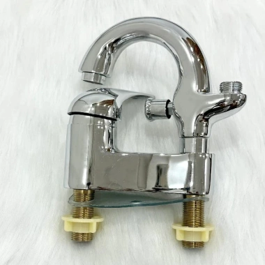 Củ sen liền vòi nóng lạnh 2 chân chậu rửa mặt lavabo giá chỉ 350.000 VND