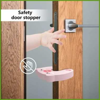 Cửa Pinch Bảo Vệ Bé Chống Ngón Tay Dễ Thương - Bảo Vệ Nút, Chặn Cửa, Góc Bọt, Chống Kẹp Đệm - Giá 38.500 VND 4