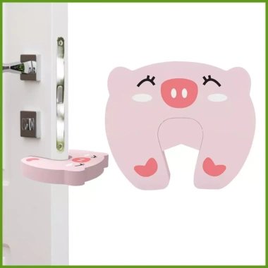 Cửa Pinch Bảo Vệ Bé Chống Ngón Tay Dễ Thương - Bảo Vệ Nút, Chặn Cửa, Góc Bọt, Chống Kẹp Đệm - Giá 38.500 VND 8