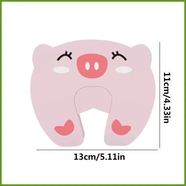Cửa Pinch Bảo Vệ Bé Chống Ngón Tay Dễ Thương - Bảo Vệ Nút, Chặn Cửa, Góc Bọt, Chống Kẹp Đệm - Giá 38.500 VND 10