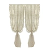 Cửa Sổ Pháp Ren Vintage Sheer - Thiết Kế Lãng Mạn, Không Đấm, Dễ Lắp Đặt, Tạo Ánh Sáng Nhẹ Nhàng 5