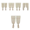 Cửa Sổ Pháp Ren Vintage Sheer - Thiết Kế Lãng Mạn, Không Đấm, Dễ Lắp Đặt, Tạo Ánh Sáng Nhẹ Nhàng 7