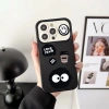Cửa sổ viên than Nụ Cười cho vỏ điện thoại 17ProPro/16 iPhone 17ProPro/15 Pro, kích thước 12‑14‑11 inch – Giá chỉ 20.000₫ 4