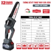 Cưa xích 8 inch pin WORKFIX WF-CS08BL, tốc độ 46.000v.p, không chổi than, tra nhớt tự động - 724.000đ 3