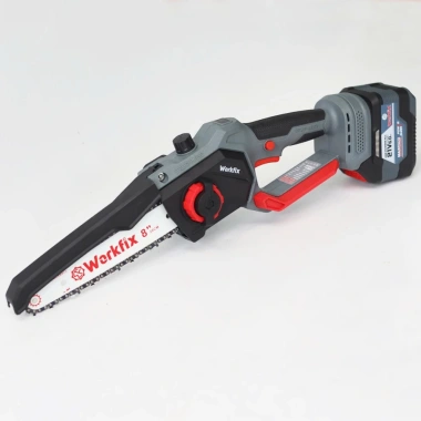 Cưa xích 8 inch pin WORKFIX WF-CS08BL, tốc độ 46.000v.p, không chổi than, tra nhớt tự động - 724.000đ