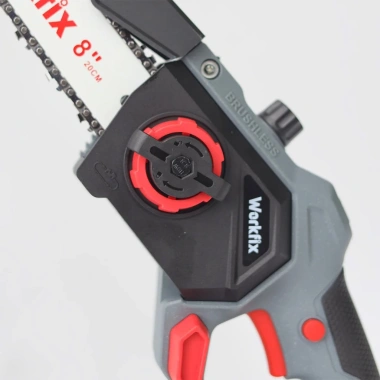 Cưa xích 8 inch pin WORKFIX WF-CS08BL, tốc độ 46.000v.p, không chổi than, tra nhớt tự động - 724.000đ
