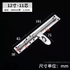Cực Dày Gắn Cửa Thép Không Gỉ - Bu Lông 2WN Chùm Dài, Ổ Khóa Bền, Giá Ưu Đãi 111k 8
