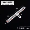 Cực Dày Gắn Cửa Thép Không Gỉ - Bu Lông 2WN Chùm Dài, Ổ Khóa Bền, Giá Ưu Đãi 111k 9