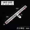 Cực Dày Gắn Cửa Thép Không Gỉ - Bu Lông 2WN Chùm Dài, Ổ Khóa Bền, Giá Ưu Đãi 111k 10