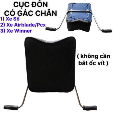 Cục Đôn Ngồi Xe Máy An Toàn Cho Bé - Cục Đôn Số Airblade/Winner Giá 125.300 VNĐ 2