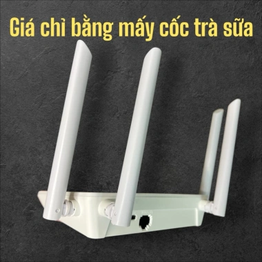 Cục phát wifi 4G HSG 4 ăngten SIM 4G, dùng 24/24 cho nơi không internet - Giá 478.000đ 2