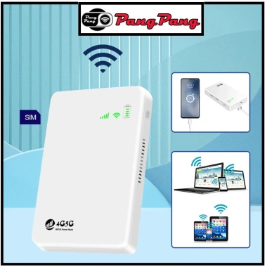 Cục phát wifi 4G TP10.000 hỗ trợ mọi loại sim, tốc độ lên tới 300Mbps, kết nối di động mạnh mẽ