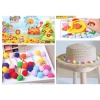 Cục Pompon Đa Màu - Bông Trang Trí Sáng Tạo, Giá Siêu Ưu Đãi 13.000₫ 9