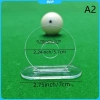 Cue hồ bơi trong suốt 5 lỗ - Đột quỵ, gậy tập thể dục billiard, 26.500₫ 12