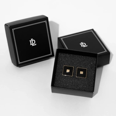 Cufflinks nam LADOS-3.401 Măng sét vuông Fullbox - Phụ kiện vest công sở cao cấp giảm 71.000