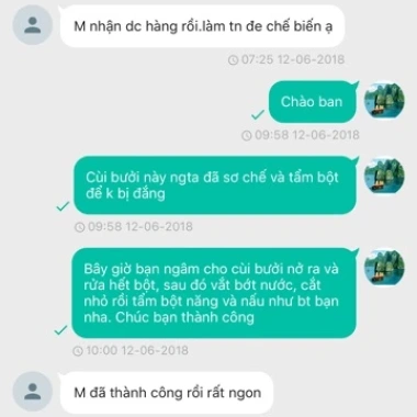 Cùi bưởi khô nấu chè siêu giòn ngon, giá chỉ 32.000 VND, giảm từ 40.320 VND 3