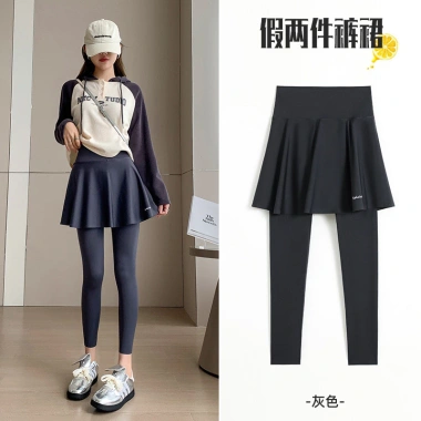 Culottes Nữ Slim-fit Hai Mảnh Cá Mập Chống Trầy Xước Thể Thao Yoga Ngoài Trời 131k