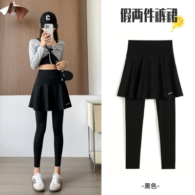 Culottes Nữ Slim-fit Hai Mảnh Cá Mập Chống Trầy Xước Thể Thao Yoga Ngoài Trời 131k