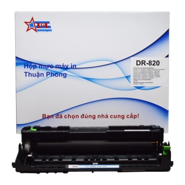 Cụm trống TPT Thuận Phong DR-820 cho máy in Brother HL-L5.000D, L6.200DW, L6.300DW và model L6xxxDW/L6xxxDN – Giá 590.000đ Cụm trống TPT Thuận Phong DR-820 cho máy in Brother HL-L5.000D, L6.200DW, L6.300DW và model L6xxxDW/L6xxxDN – Giá 590.000đ