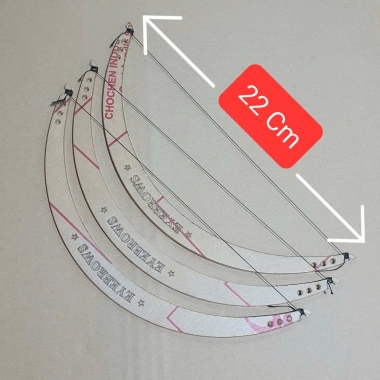 Cung nhựa đo vẽ lồng mày, phun xăm - Giá 33.000đ giảm từ 39.930đ, chất lượng cao, dễ dùng