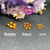 Cườm đục đa màu 2mm-4mm 100gr (1.1-6k hạt) Nguyên liệu Handmade Giá tốt 30.400 VND 3