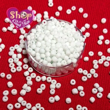 Cườm đục đa màu 2mm-4mm 100gr (1.1-6k hạt) Nguyên liệu Handmade Giá tốt 30.400 VND