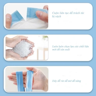 Cuộn 100 Túi Đựng Rác BIO.Green Dây Kéo Dày, Tự Phân Hủy, Chống Rò Rỉ - 28.000đ