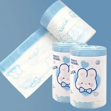 Cuộn 100 Túi Đựng Rác BIO.Green Dây Kéo Dày, Tự Phân Hủy, Chống Rò Rỉ - 28.000đ