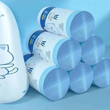 Cuộn 100 Túi Đựng Rác Minaier Tự Phân Hủy – Dây Rút Chịu Lực, Không Rỉ Nước, Giá Ưu Đãi 44.460₫