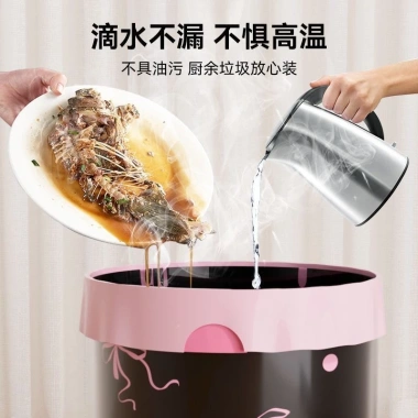 Cuộn 100 túi đựng rác tự phân hủy, dây rút hương dâu 45x45cm - Giá ưu đãi 75.800₫ 6