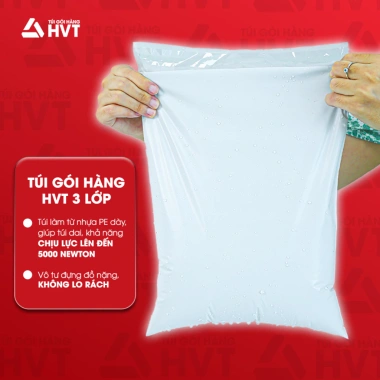Cuộn 100 túi gói hàng 28x42cm - Niêm phong, chuyển phát nhanh, giá 23.500₫ NHUAHVT