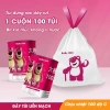 Cuộn 100 Túi rác gấu dâu dây rút Tiết kiệm, chịu lực mạnh, Giá chỉ 35.000 VND