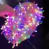 Cuộn 100m Dây đèn LED điều khiển xoay đa màu, vàng sáng, trang trí cây thông, nhà và sân vườn - Giá ưu đãi 59.000đ 4