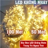 Cuộn 100m Dây đèn LED điều khiển xoay đa màu, vàng sáng, trang trí cây thông, nhà và sân vườn - Giá ưu đãi 59.000đ 7