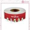 Cuộn 120 sticker Noel chữ nhật tem dán bao bì quà tặng Giáng sinh 20.000 VND